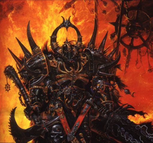 Dive into the fiery chaos of Warhammer 40k with our mesmerizing handmade oil painting on canvas, showcasing the Chaos Space Marine Archiva Impérialis adorned in a stunningly intricate armor design amidst a tumultuous atmosphere of fire and chaos. This evocative artwork captures the essence of malevolence and turmoil, portrayed with intense colors and dynamic composition. Own a piece of Warhammer lore and enrich your space with this captivating depiction of chaos. Order now to add this masterpiece to your collection and experience the fiery allure of the Chaos Space Marine Archiva Impérialis.