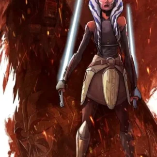 Ahsoka Tano and Darth Vader 3