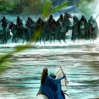 آروين والنازغول على الخيول في منظر بروين 6