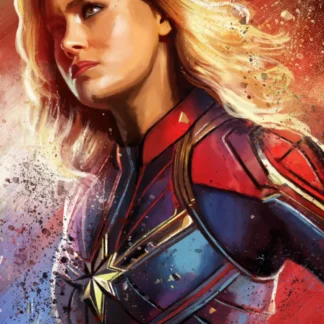 Carol Danvers Captain Marvel portrait 6
