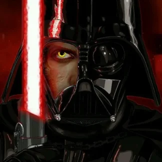 Darth Vador broken helmet