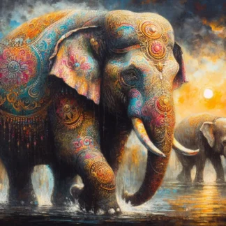 Elephant artwork