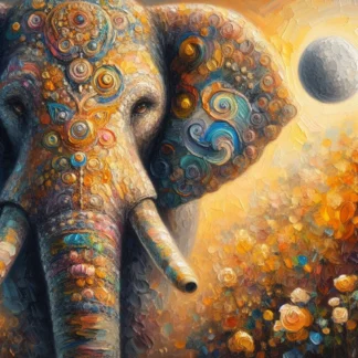 Elephant portrait