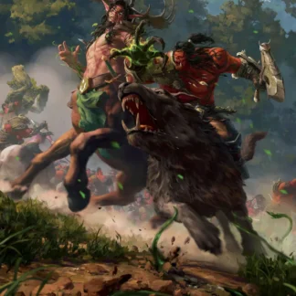 Grommash Hellscream fight artwork