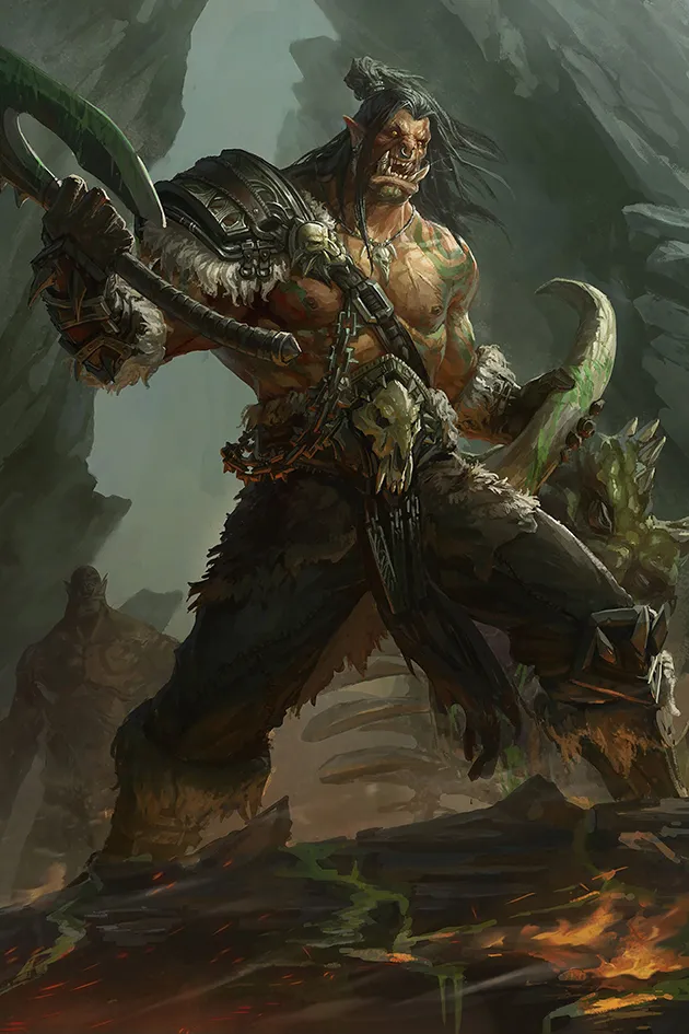 Grommash Hellscream portrait 4