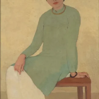 Mona Lisa of Vietnam, Portrait of Mademoiselle Phuong' by Mai Trung Thu