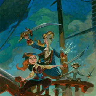 Monkey Island poster fan art 1