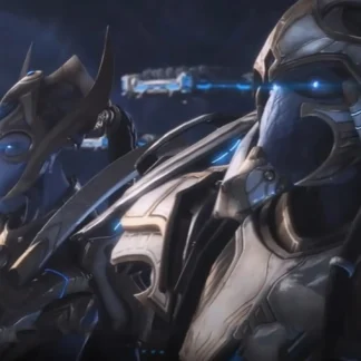 Protoss Artanis & Selendis portrait
