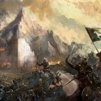 Rohirrim charging in Pelennor Fields 5