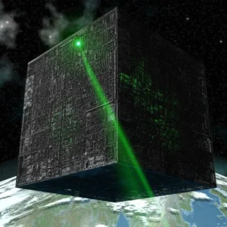 Star Trek Borg cube fan art 3