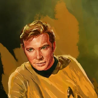 Star Trek James T Kirk fan art 2