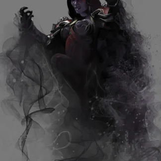 Sylvanas Windrunner ghost portrait