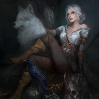 The Witcher Ciri fan art 11
