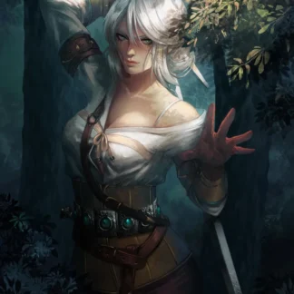 The Witcher Ciri fan art 5