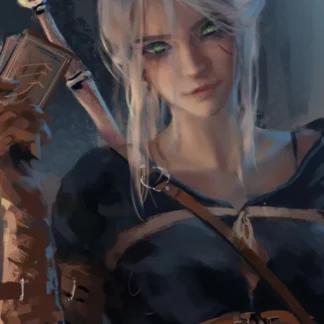The Witcher Ciri fan art 9