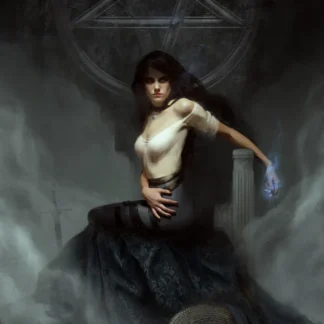 Yennefer Vengerberg witch portrait