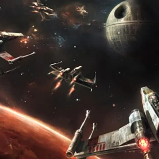X Wings at Death Star
