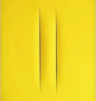 Concetto Spaziale Attese - Yellow