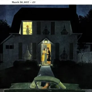 "After Party Talk" Saturday Evening Post Cover