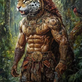 Aztèque Jaguar Warrior