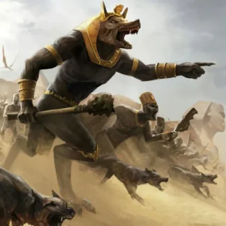 Anubis Warriors Charging
