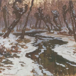 Winter Landscape with a Brook