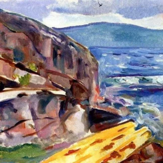 Coastal Landscape At Hvitsten 1915