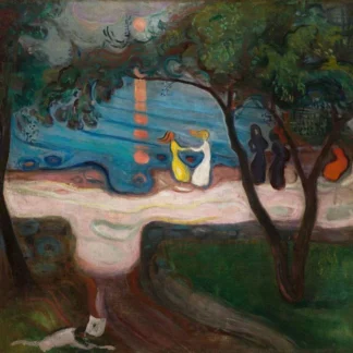 Dance On The Beach - 1900