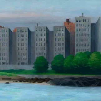 Apartment Houses East River 1930