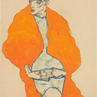Figura Masculina De Pie Autorretrato 1914