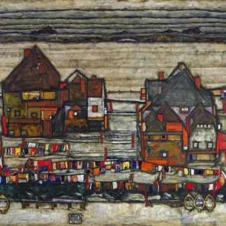 Houses with Laundry (Seeburg), 1914