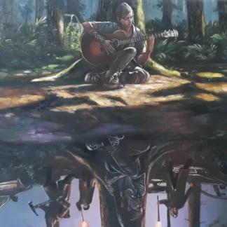 Ellie Between Two Worlds mirror composition