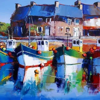 Along The Quay At Painpol