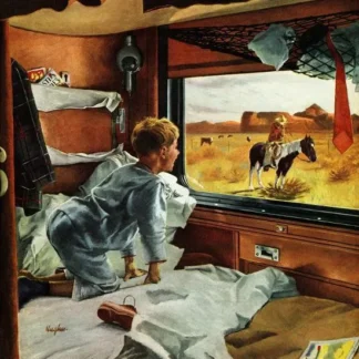 Train Window on the West