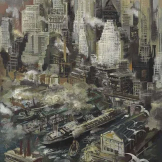 New York Harbor 1936
