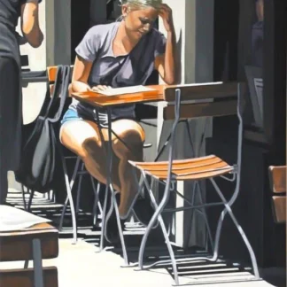 Nicolas Odinet At The Cafe