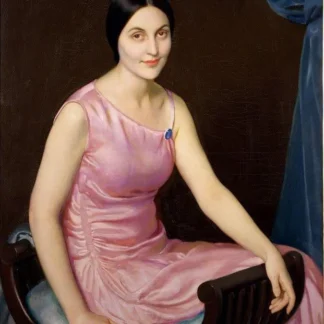 Elsa In The Pink Dress