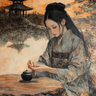 Serenity of a Geisha’s Tea Ceremony
