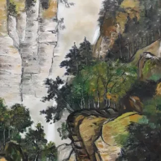 Majestic Serenity Traditional Japanese Landscape