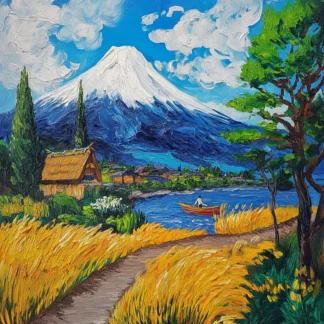 Serene Beauty of Tranquil Mount Fuji